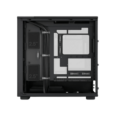 Fractal Epoch XL Black TG RGB Light Mid Tower Gaming Case - Black 