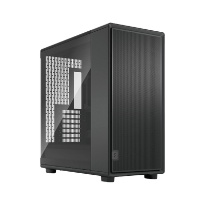 Fractal Epoch XL Black TG Light Mid Tower Gaming Case - Black 