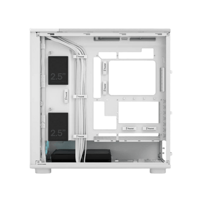 Fractual Epoch XL White TG RGB Mid Tower Gaming Case - White 