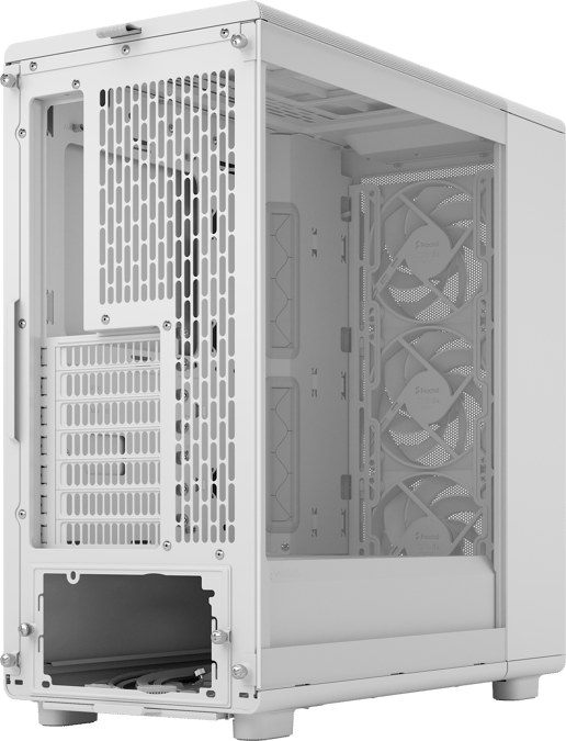 Fractal Epoch TG Mid Tower Gaming Case - White 