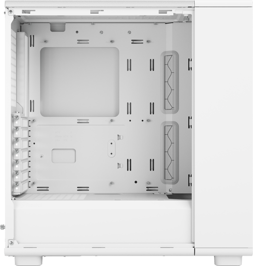 Fractal Epoch TG Mid Tower Gaming Case - White 