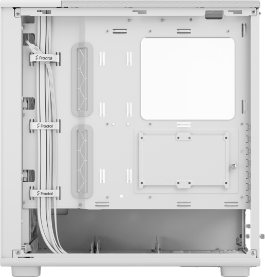 Fractal Epoch TG Mid Tower Gaming Case - White 