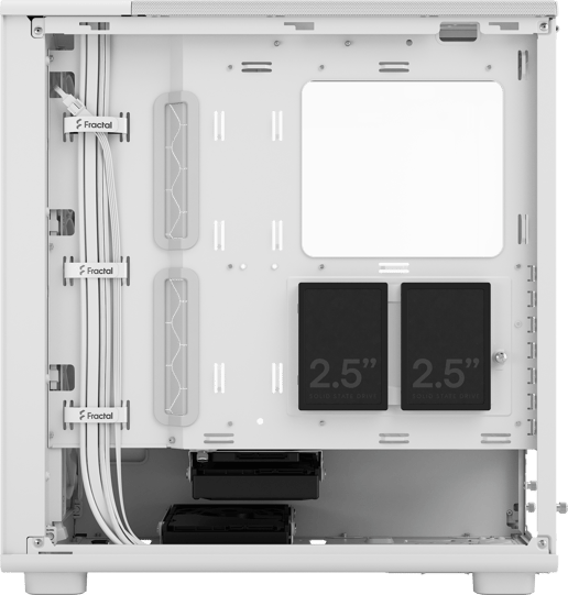 Fractal Epoch TG Mid Tower Gaming Case - White 