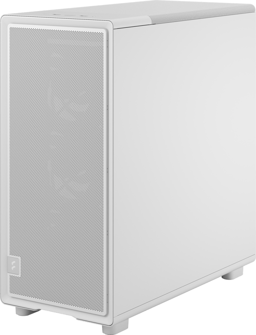 Fractal Epoch TG Mid Tower Gaming Case - White 