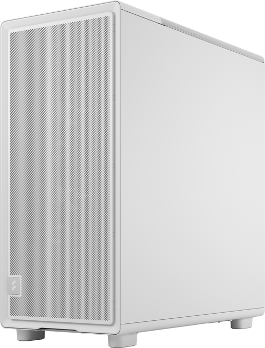 Fractal Epoch TG Mid Tower Gaming Case - White 