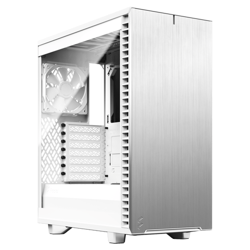 Fractal Define 7 Compact Mid Tower Gaming Case - White 