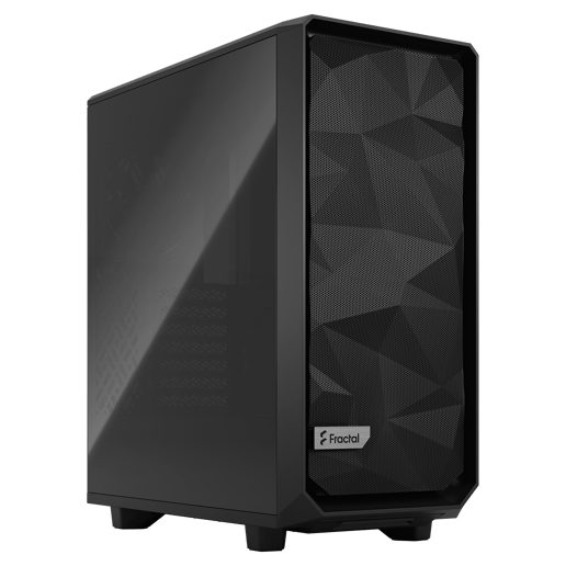 Fractal Meshify 2 Compact Mid Tower Gaming Case - Black 
