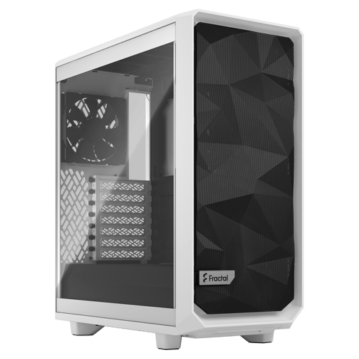 Fractal Meshify 2 Compact Mid Tower Gaming Case - White 