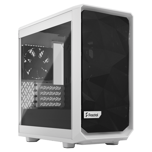 Fractal Meshify 2 Mini Mid Tower Gaming Case - White 