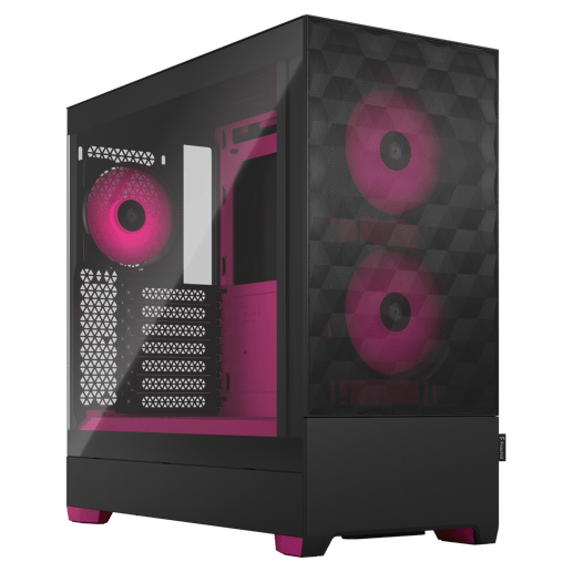 Fractal Pop Air RGB Mid Tower Gaming Case - Magenta 