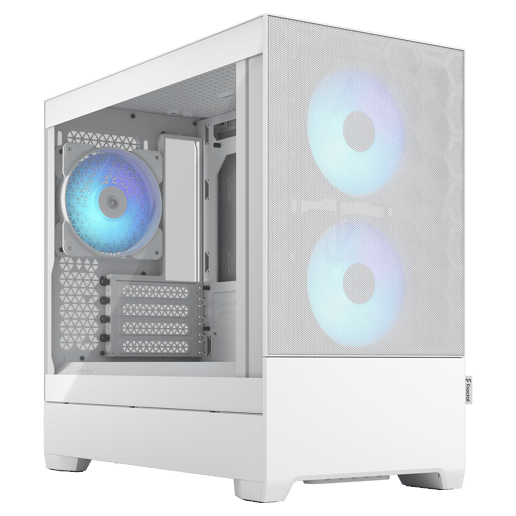 Fractal Pop Mini Air RGB Mini Tower Gaming Case - White 