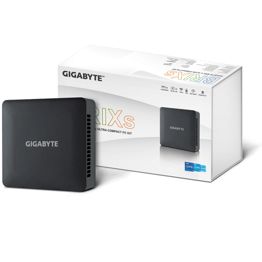 Gigabyte BRIX Barebone Kit with Intel Core i5-1335U CPU