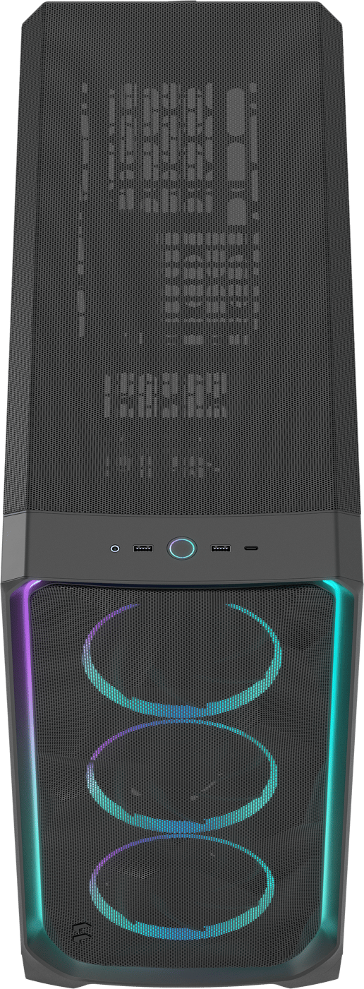Fractal Meshify 3 XL Ambience Pro RGB Mid Tower Gaming Case - Black 