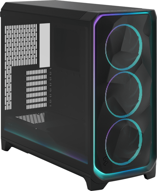 Fractal Meshify 3 XL Ambience Pro RGB Mid Tower Gaming Case - Black 
