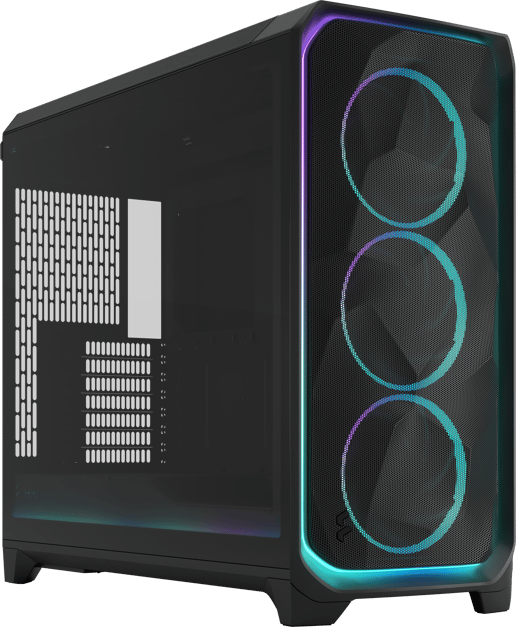 Fractal Meshify 3 XL Ambience Pro RGB Mid Tower Gaming Case - Black 