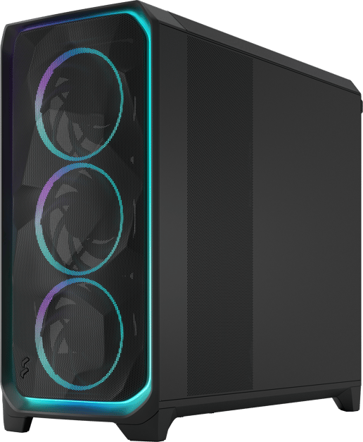 Fractal Meshify 3 XL Ambience Pro RGB Mid Tower Gaming Case - Black 
