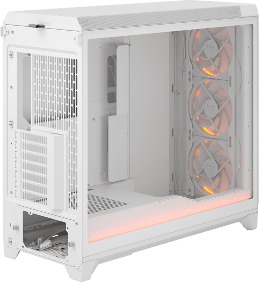 Fractal Meshify 3 XL Ambience Pro RGB Mid Tower Gaming Case - White 