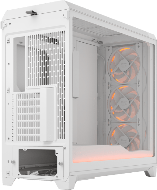 Fractal Meshify 3 XL Ambience Pro RGB Mid Tower Gaming Case - White 