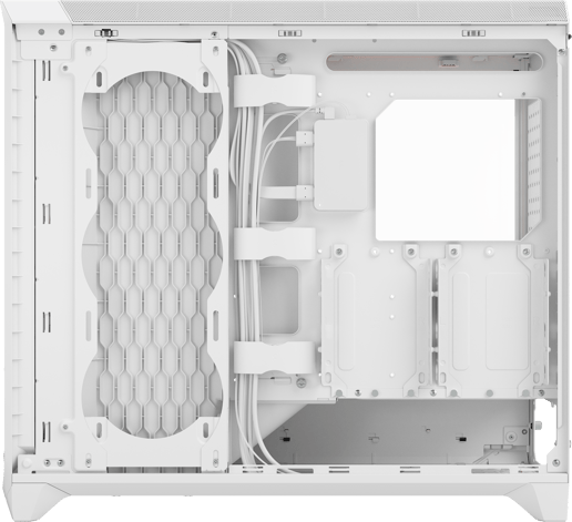 Fractal Meshify 3 XL Ambience Pro RGB Mid Tower Gaming Case - White 