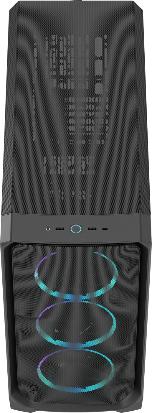 Fractal Meshify 3 XL RGB Mid Tower Gaming Case - Black 