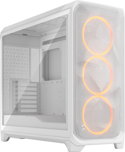 Fractal Meshify 3 XL RGB Mid Tower Gaming Case - White 