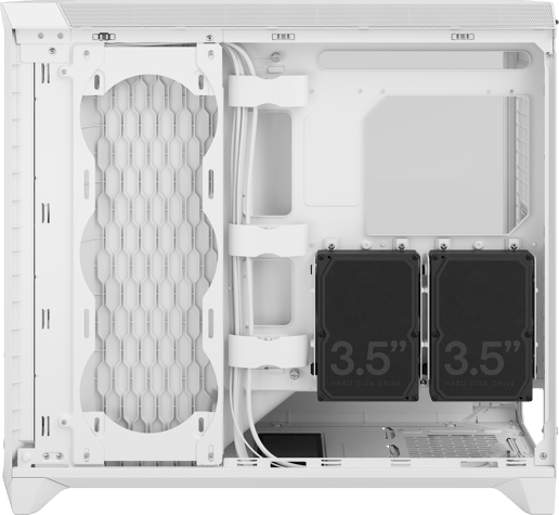 Fractal Meshify 3 XL RGB Mid Tower Gaming Case - White 