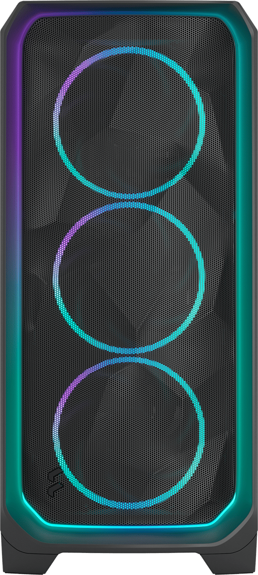 Fractal Meshify 3 Ambience Pro RGB Mid Tower Gaming Case - Black 