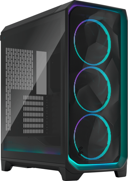 Fractal Meshify 3 Ambience Pro RGB Mid Tower Gaming Case - Black 