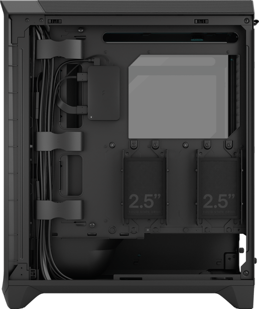 Fractal Meshify 3 Ambience Pro RGB Mid Tower Gaming Case - Black 