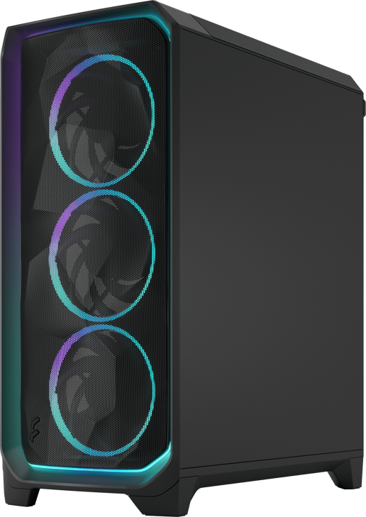 Fractal Meshify 3 Ambience Pro RGB Mid Tower Gaming Case - Black 