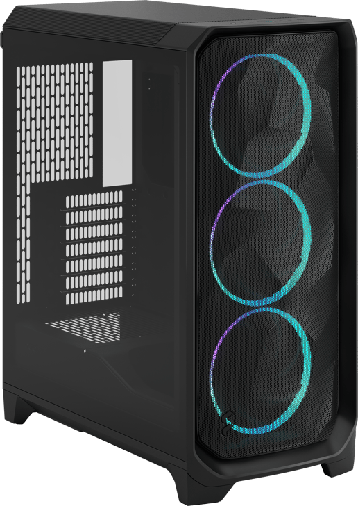 Fractal Meshify 3 RGB Mid Tower Gaming Case - Black 