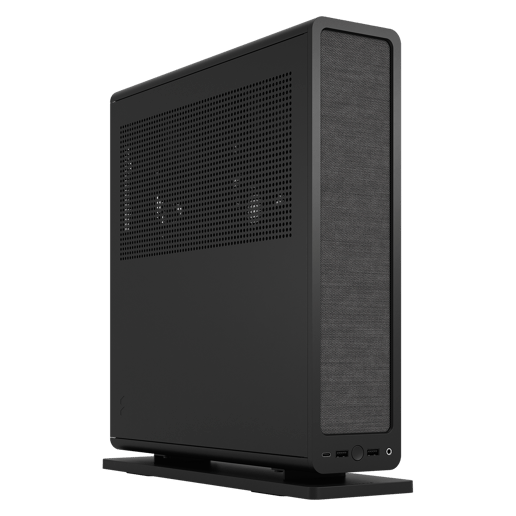 Fractal Ridge Desktop Case - Black 