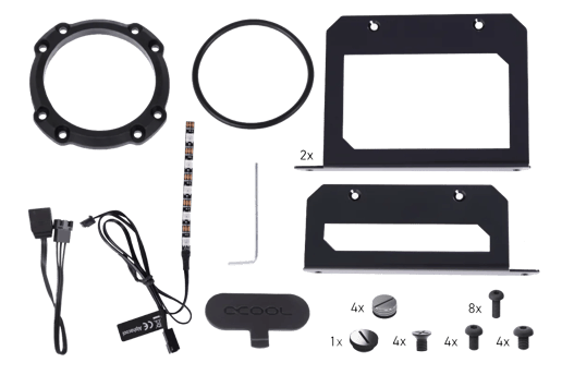 Alphacool Rise Flat Reservoir D5