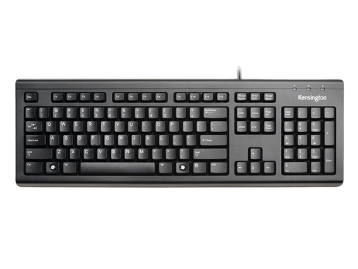 Kensington ValuKeyboard USB Wired Keyboard - Black