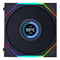 Lian Li UNI FAN TL LCD 120mm Chassis Fan Triple Pack in Black