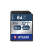 64GB Verbatim Pro U3 UHS-1 (U3) SD Card 