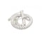Cables Direct 3m Coiled Telephone Handset Cord, White
