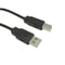 Cables Direct 1m USB 2.0 Type A to Type B Cable in Black