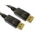 Cables Direct 1m Locking DisplayPort Cable