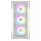 CiT Bolt Mesh Mid Tower Gaming Case - White