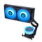 Lian Li Galahad II Lite 240 RGB 240mm AiO Liquid CPU Cooler in Black