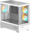 Gigabyte C201 PANORAMIC ICE Mid Tower Gaming Case - White