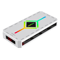 GameMax V4 ARGB PWM 9-Port White Fan Hub with SATA Power and RF Remote