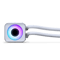 Phanteks Glacier One D30 X2 360mm AIO Liquid CPU Cooler in White
