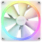 NZXT F140 RGB Duo 140mm Chassis Fan in White