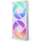 NZXT F240 RGB Core 240mm Uni-body Fan in White