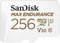 256GB SanDisk MAX ENDURANCE UHS-1 (U3) microSD Card & Adaptor 
