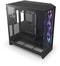 NZXT H9 Flow RGB Mid Tower Gaming Case - Black