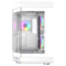 GameMax Hype Mid Tower Gaming Case - White