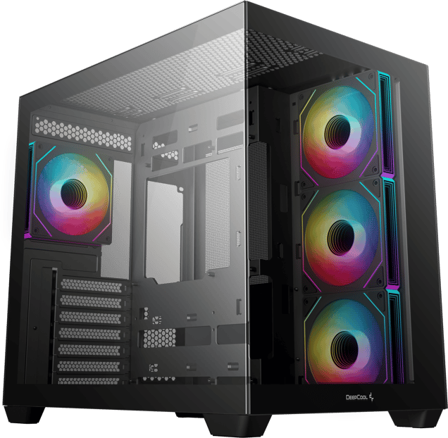 DeepCool CG530 4F Mid Tower Gaming Case - Black